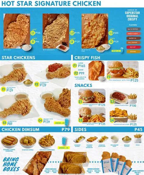 chicken sandwiches pasay|Hot Star Large Fried Chicken Menu .